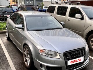 2007 Audi A4 III (B7), серебристый, 900000 рублей, вид 1