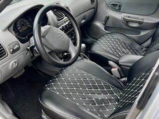 2009 Hyundai Accent ТагАЗ II, серый, 330000 рублей, вид 5