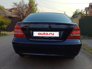 2002 Mercedes-Benz C-Класс 180 II (W203), синий, 690000 рублей, вид 5
