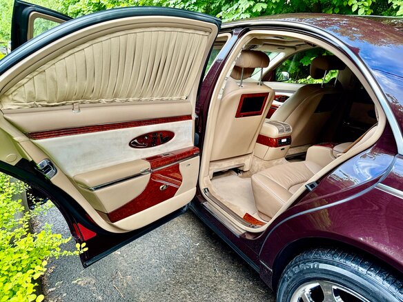 2005 Maybach 57 I, коричневый, 7000000 рублей - вид 20