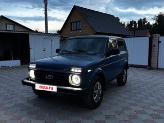 2012 Lada (ВАЗ) 2121 (4x4) I Рестайлинг, синий, 370000 рублей, вид 2
