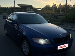 2007 BMW 3 серии 320i V (E90/E91/E92/E93), синий, 750000 рублей, вид 2