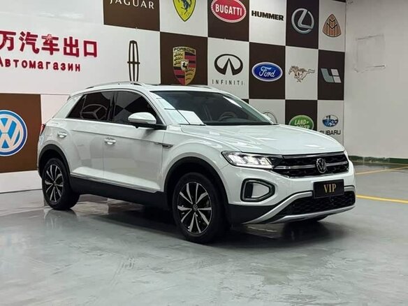 2023 Volkswagen T-Roc I (China Market) Рестайлинг, белый - вид 2