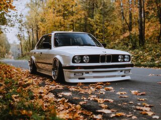 1985 BMW 3 серии 316 II (E30), белый, 2450000 рублей, вид 4