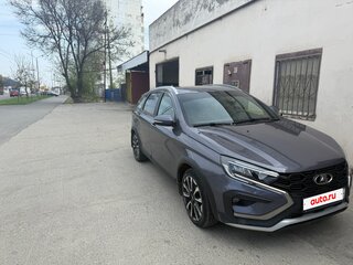 2022 Lada (ВАЗ) Vesta SW Cross Предсерийная I Рестайлинг (NG), серый, 1480000 рублей, вид 2