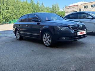 2013 Skoda Superb DSG II Рестайлинг, коричневый, 820000 рублей, вид 2