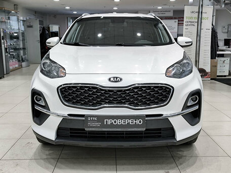 2021 Kia Sportage IV Рестайлинг, белый, 1950000 рублей, вид 2