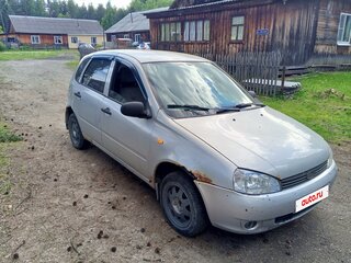 2007 Lada (ВАЗ) Kalina I, серебристый, 120000 рублей, вид 4