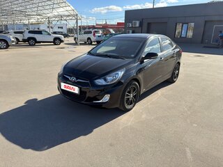 2011 Hyundai Solaris I, чёрный, 750000 рублей, вид 1