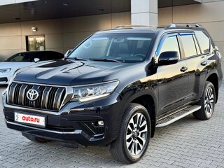 2021 Toyota Land Cruiser Prado 150 Series Рестайлинг 3, чёрный, 6900000 рублей, вид 1