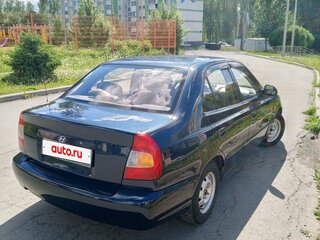 2008 Hyundai Accent ТагАЗ II, синий, 370000 рублей, вид 3