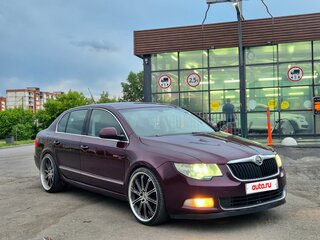 2008 Skoda Superb II, пурпурный, 990000 рублей, вид 3