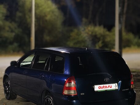 2002 Toyota Corolla Fielder IX (E120, E130), синий, 560000 рублей, вид 5