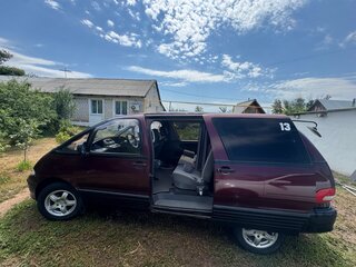 1995 Toyota Estima Lucida I, красный, 510000 рублей, вид 4