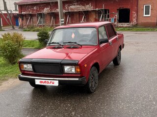 2006 Lada (ВАЗ) 2107, красный, 140000 рублей, вид 1