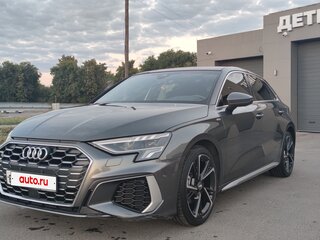 2021 Audi A3 Sportback 35 TFSI IV (8Y), серый, 2480000 рублей, вид 2