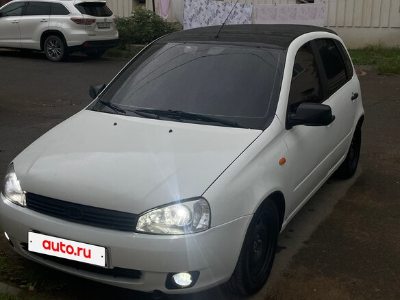 2009 Lada (ВАЗ) Kalina I, белый, 330000 рублей
