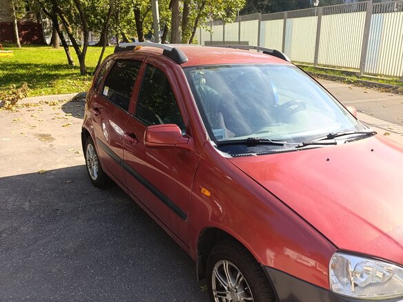2010 Lada (ВАЗ) Kalina I, красный, 320000 рублей - вид 1