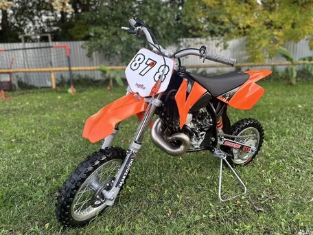2008 KTM 50 SX, оранжевый, 100000 рублей, вид 1