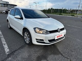 2013 Volkswagen Golf VII, белый, 960000 рублей, вид 4