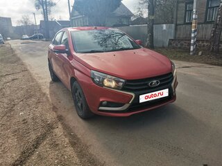 2019 Lada (ВАЗ) Vesta I, красный, 1000000 рублей, вид 2
