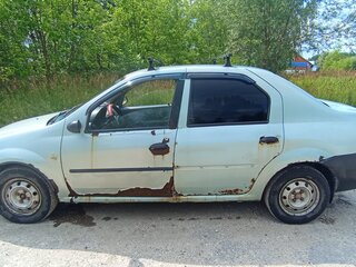 2006 Renault Logan I, зелёный, 110000 рублей, вид 4