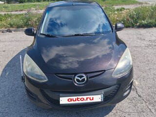 2011 Mazda 2 II Рестайлинг (DE2), пурпурный, 850000 рублей, вид 1