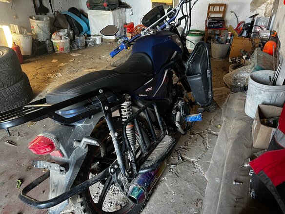 2024 FX moto Runner, синий, 65000 рублей - вид 2