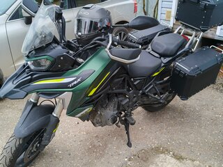 2023 Benelli TRK 702, зелёный, 600000 рублей, вид 4