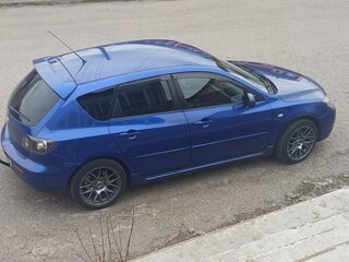 2008 Mazda 3 I (BK) Рестайлинг, синий, 749000 рублей, вид 4