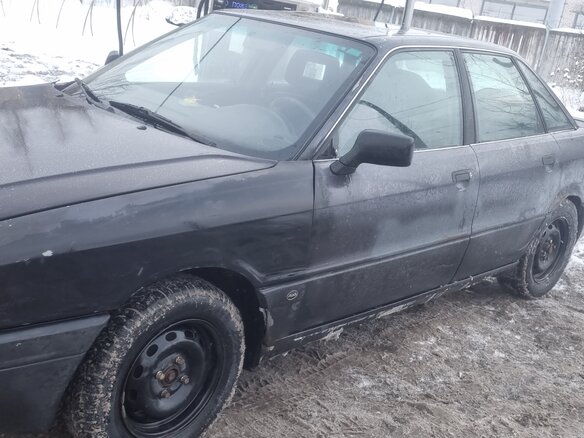 1991 Audi 80 IV (B3), синий, 140000 рублей - вид 2