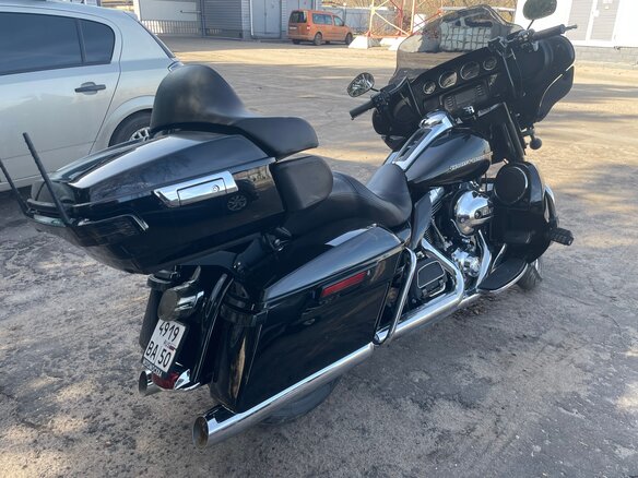 2015 Harley-Davidson Electra Glide, чёрный, 1250000 рублей - вид 6