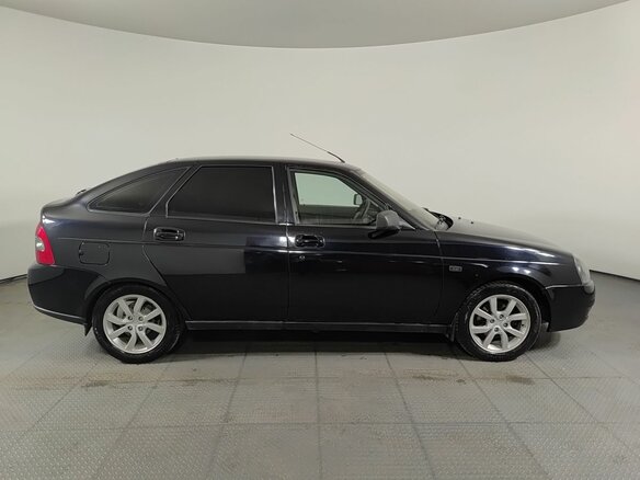 2012 Lada (ВАЗ) Priora I, чёрный - вид 3