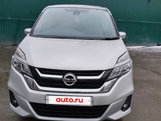 2017 Nissan Serena S-Hybrid V (C27), серебристый, 2030000 рублей, вид 2