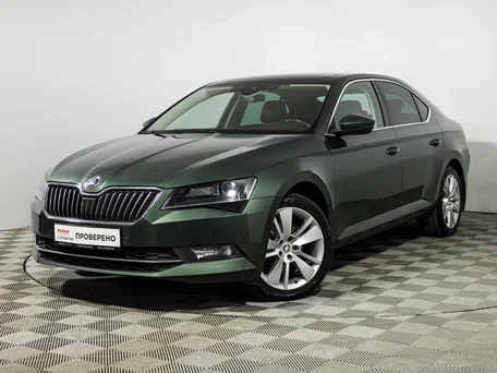 2018 Skoda Superb III, зелёный, 2049585 рублей, вид 1