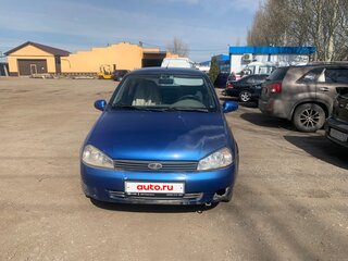 2006 Lada (ВАЗ) Kalina I, синий, 100000 рублей, вид 2