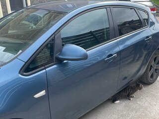 2013 Opel Astra J Рестайлинг, синий, 750000 рублей, вид 4
