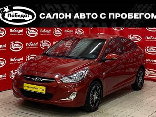2012 Hyundai Solaris I, красный, 789000 рублей, вид 1