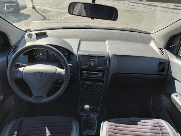 2007 Hyundai Getz I Рестайлинг, серебристый, 445000 рублей - вид 13