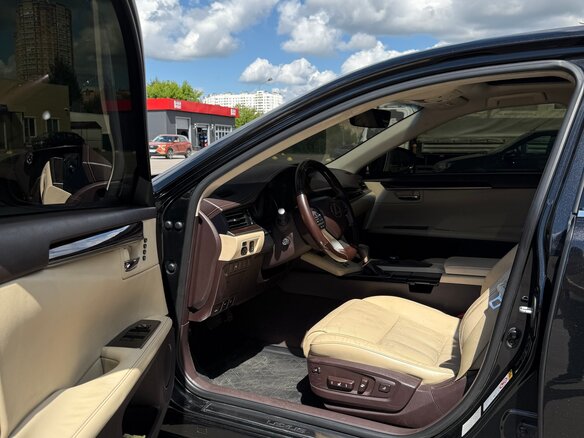 2015 Lexus ES 200 VI Рестайлинг, чёрный - вид 12