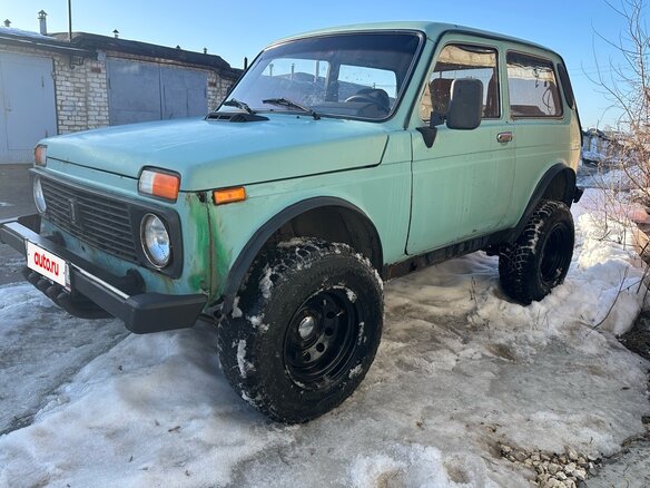 2001 Lada (ВАЗ) 2121 (4x4) I Рестайлинг, зелёный, 200000 рублей - вид 2