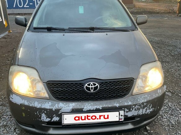 2004 Toyota Corolla IX (E120, E130), серый, 370000 рублей