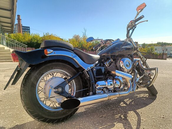1999 Yamaha XVS400 Drag Star, чёрный, 330000 рублей - вид 13