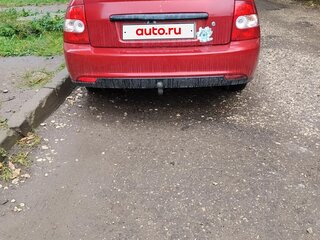 2009 Lada (ВАЗ) Priora I, красный, 350000 рублей, вид 4