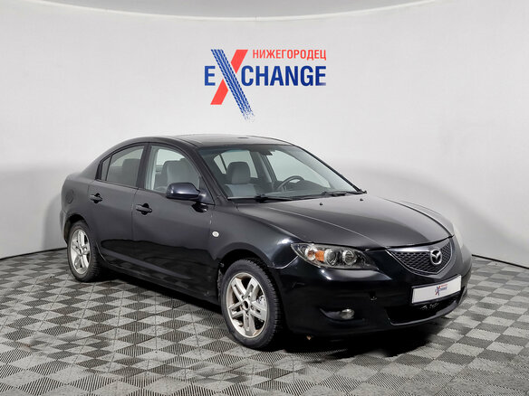 2005 Mazda 3 I (BK), чёрный - вид 2