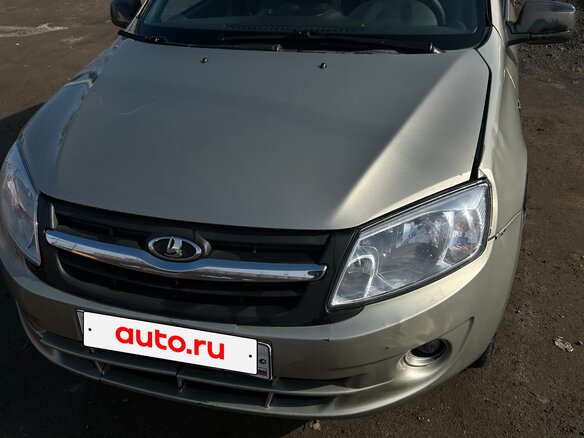 2012 Lada (ВАЗ) Granta I, серый, 260000 рублей - вид 2
