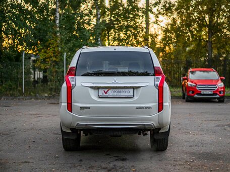 2017 Mitsubishi Pajero Sport III, белый, 2377000 рублей, вид 4