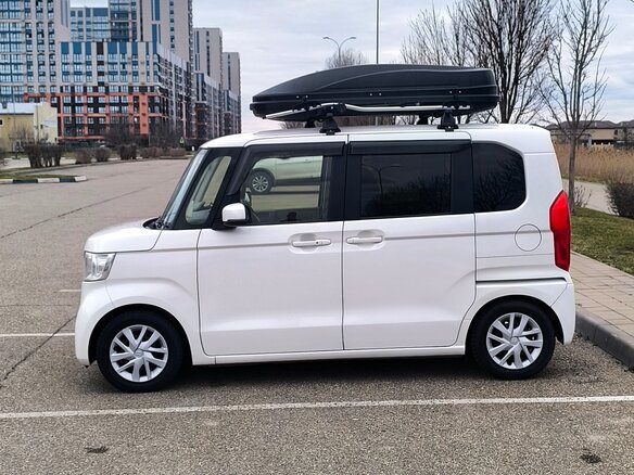 2018 Honda N-BOX II, белый, 696000 рублей - вид 3