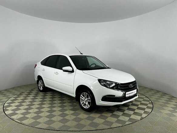 2024 Lada (ВАЗ) Granta I Рестайлинг, белый, 845000 рублей - вид 1