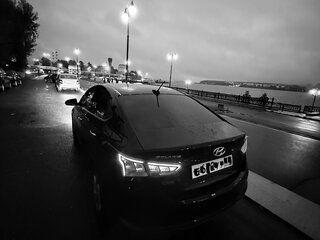 2020 Hyundai Solaris II Рестайлинг, чёрный, 1630000 рублей, вид 4